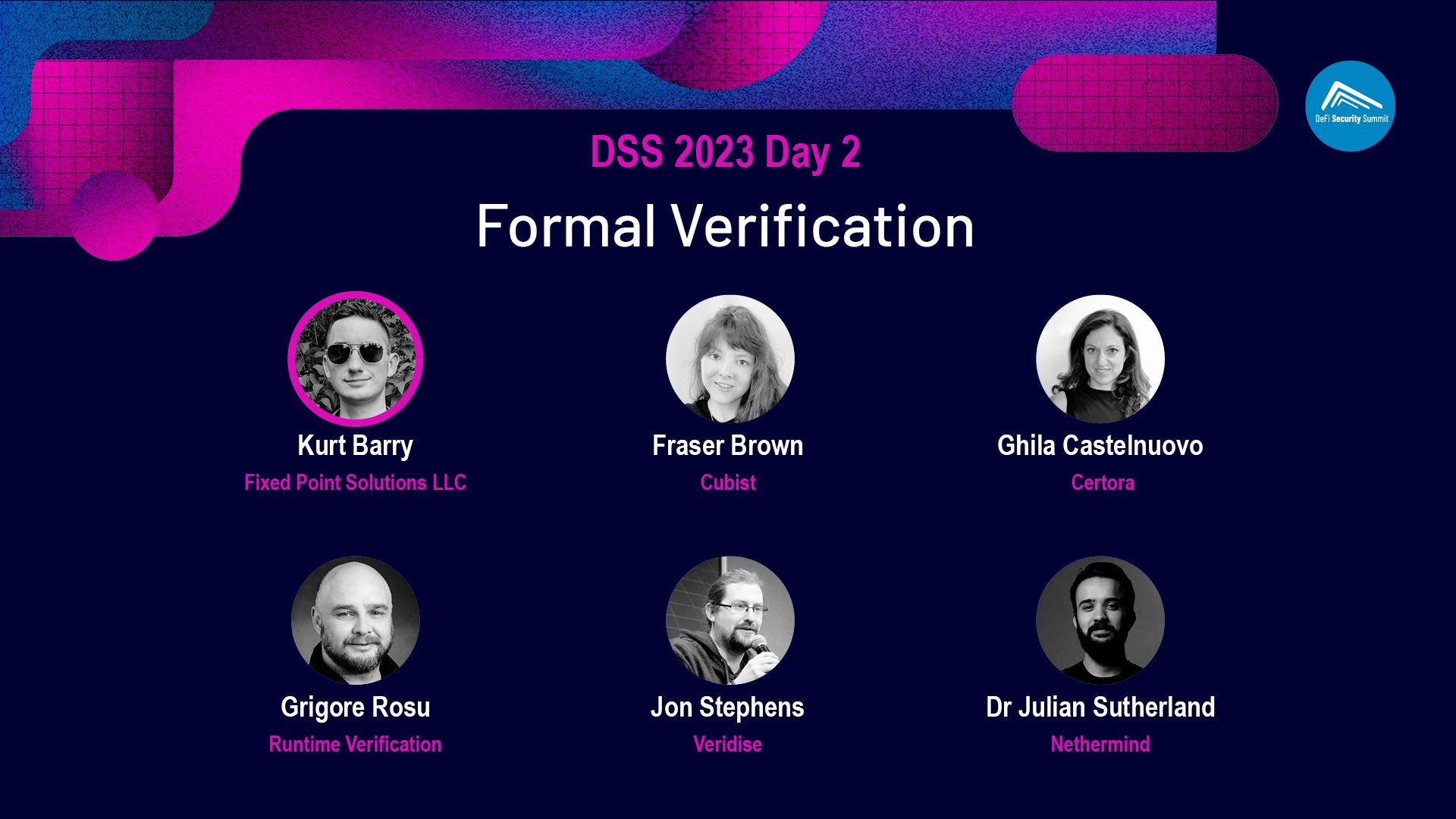 Defi Security Summit On Twitter The First Panel On The Second Day Of Defi Security Summit On Twitter The First Panel On The Second Day Of
