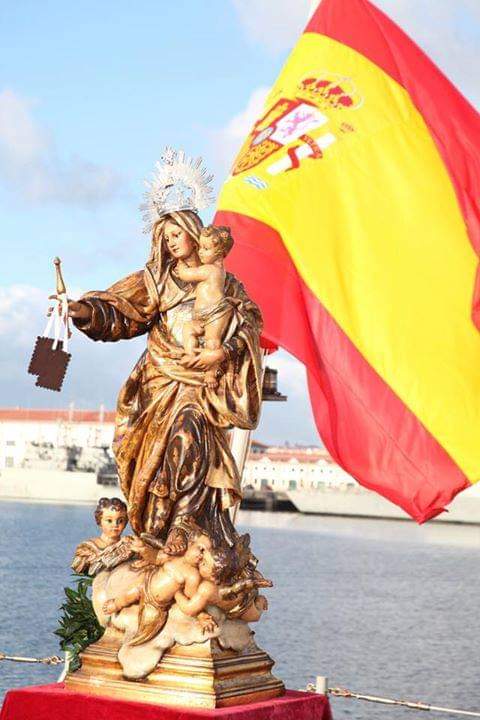 Feliz día del Carmen,
#Felicidades a
#Marinerosymarinos
#ArmadaEspañola 
#Carmen 
#Carmelo