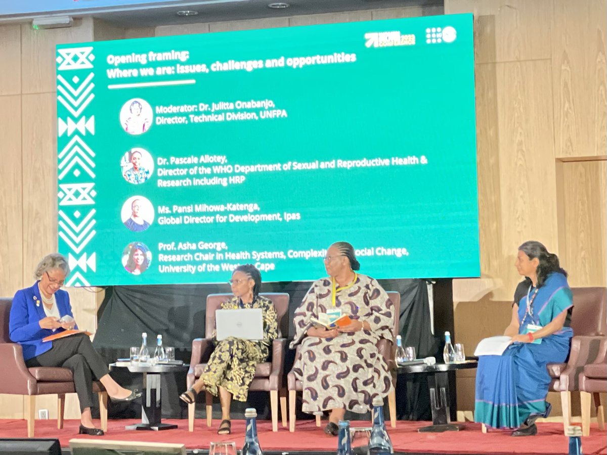 Are you in Kigali for #WD2023? Let’s connect to build a better tomorrow through gender transformative data and programs. ✊🏽💗… and, here’s a session on ending preventable maternal deaths through linkages with FP, bodily autonomy, and the health workforce.