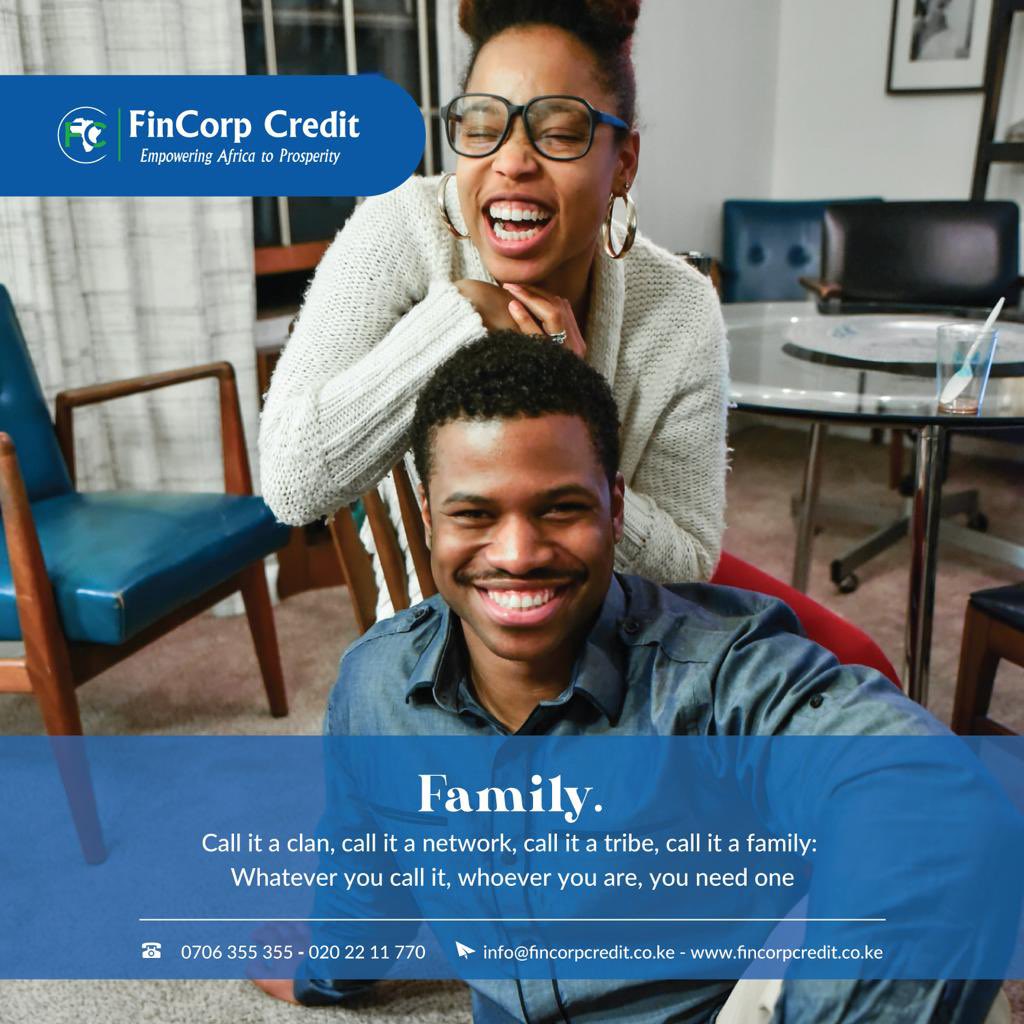 Call it a clan,  call it a network, call it a tribe, call it a family: whatever you call it, whoever you are, you need one. #family #fincorpcredit