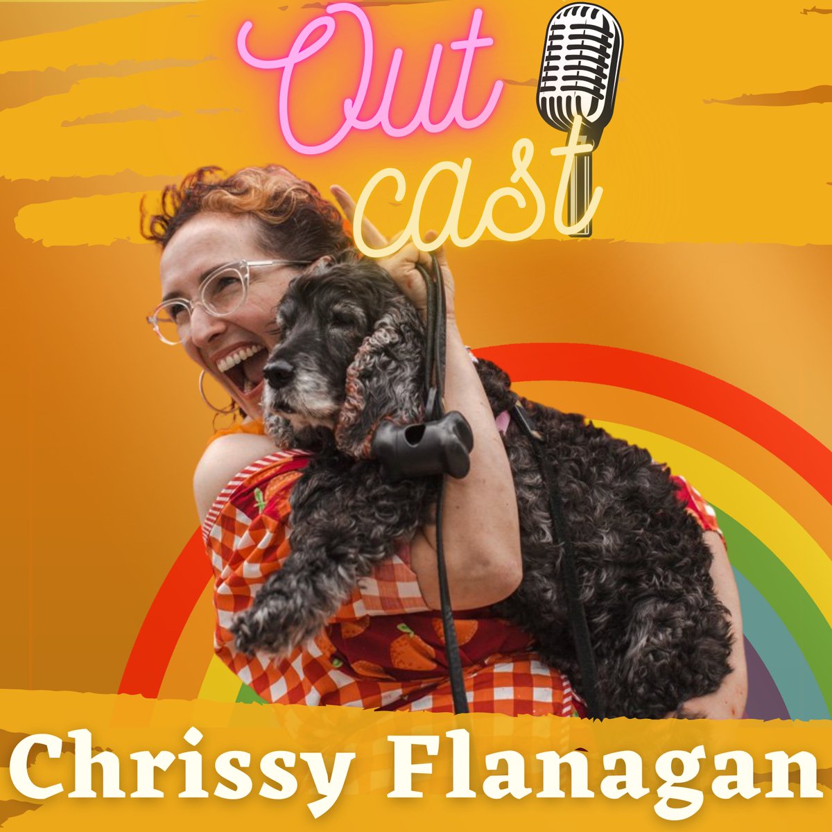 OUTcastLGBT's tweet photo. A lazy Sunday is the perfect day for a new #OUTcastPodcast episode.

Listen to Rosie's fascinating conversation with Sydney’s Chaotic Socialite Chrissy Flanagan, who discusses coming out on TikTok in her 40s &amp; being diagnosed with autism at the same time: https://t.co/lzNDhWJZ5P https://t.co/MDxVJPHOrR
