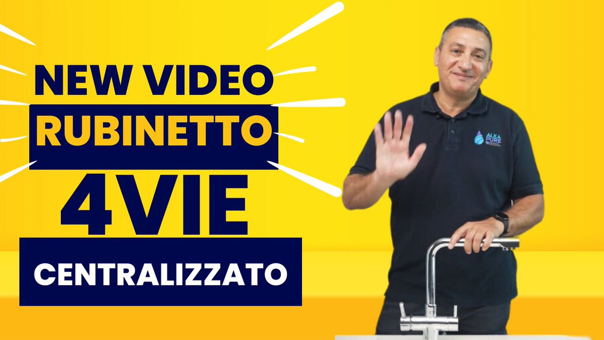 RUBINETTO CENTRALIZZATO 4 VIE youtu.be/uRJyqVLUVcU via <a href="/YouTube/">YouTube</a>