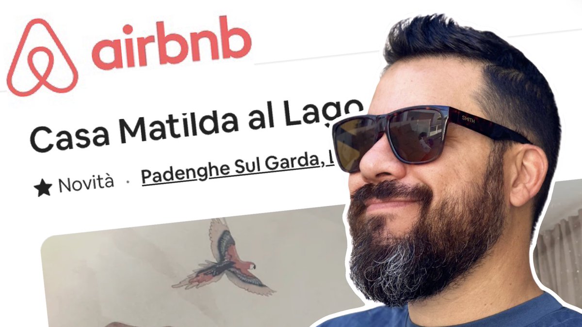 IL MIO NUOVO LAVORO è su Airbnb
youtu.be/CX7ZpsHB8PA