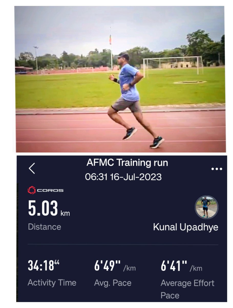 KU28's tweet photo. AFMC Training Run https://t.co/bW1FdLOWhu