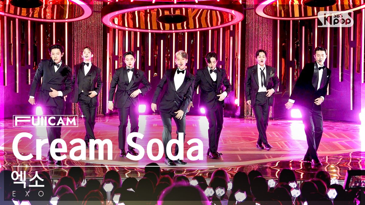 kpop_sbs's tweet photo. [📽#안방1열풀캠] 엑소 - Cream Soda

#인기가요 #엑소 #EXO #CreamSoda @weareoneEXO

📌https://t.co/ZzFZcee9Ww https://t.co/a3fZAIClHt