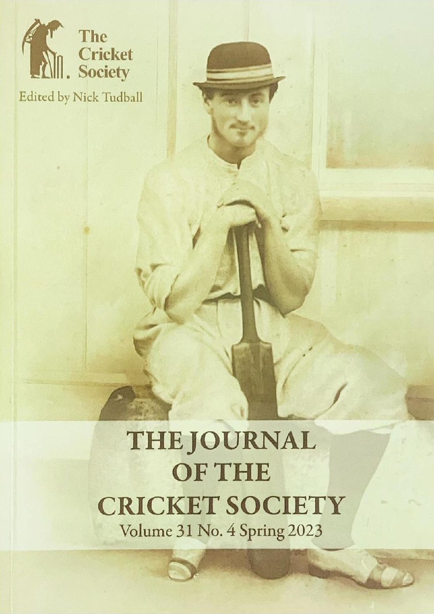 This feature is not an advertisement for The Cricket Society, but it is intended to encourage all cricket lovers who are not members to join cricketweb.net/books/cricket-… <a href="/CricketWebNet/">CricketWeb</a> <a href="/CricketSociety/">The Cricket Society</a> <a href="/jongemmell/">Jon Gemmell</a> <a href="/JohnStone36/">John Stone</a>