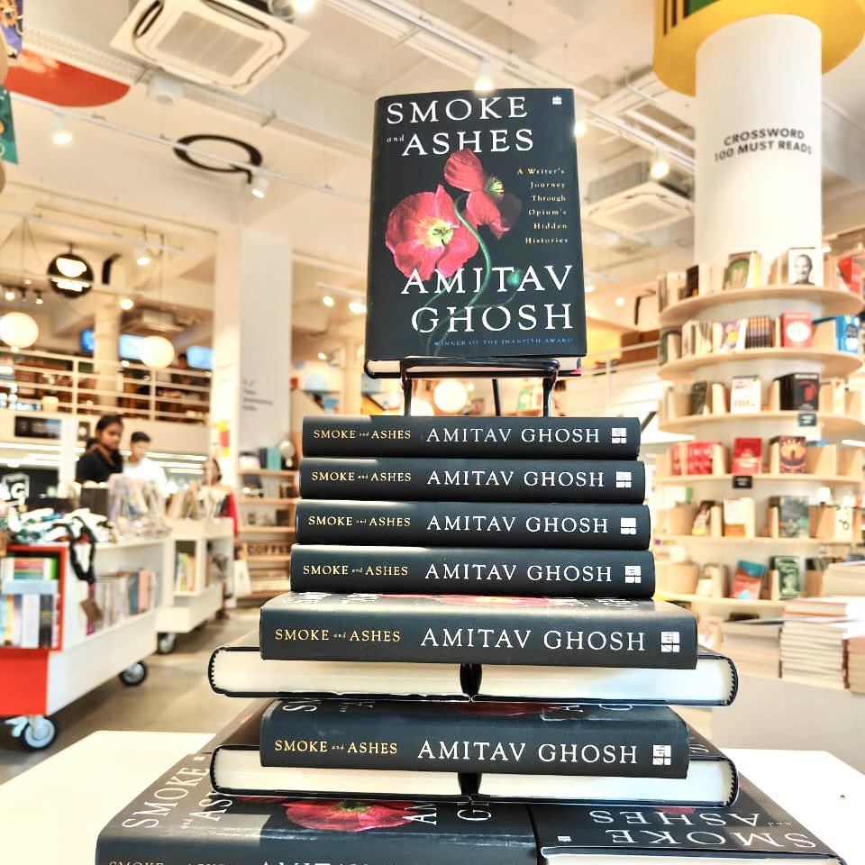 #FreshOffThePress Get your hands on <a href="/GhoshAmitav/">Amitav Ghosh</a>’s new book at a Crossword Bookstore near you or crossword.in! 

crossword.in/products/smoke…

<a href="/HarperCollinsIN/">HarperCollins</a>