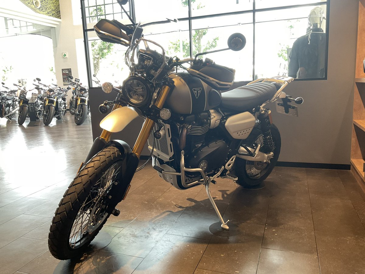 無事にブリテンNEWマシン
Scrambler1200XEが納車されました！
かっこよすぎてたまらん＾〜

#TRIUMPH
#Scrambler1200