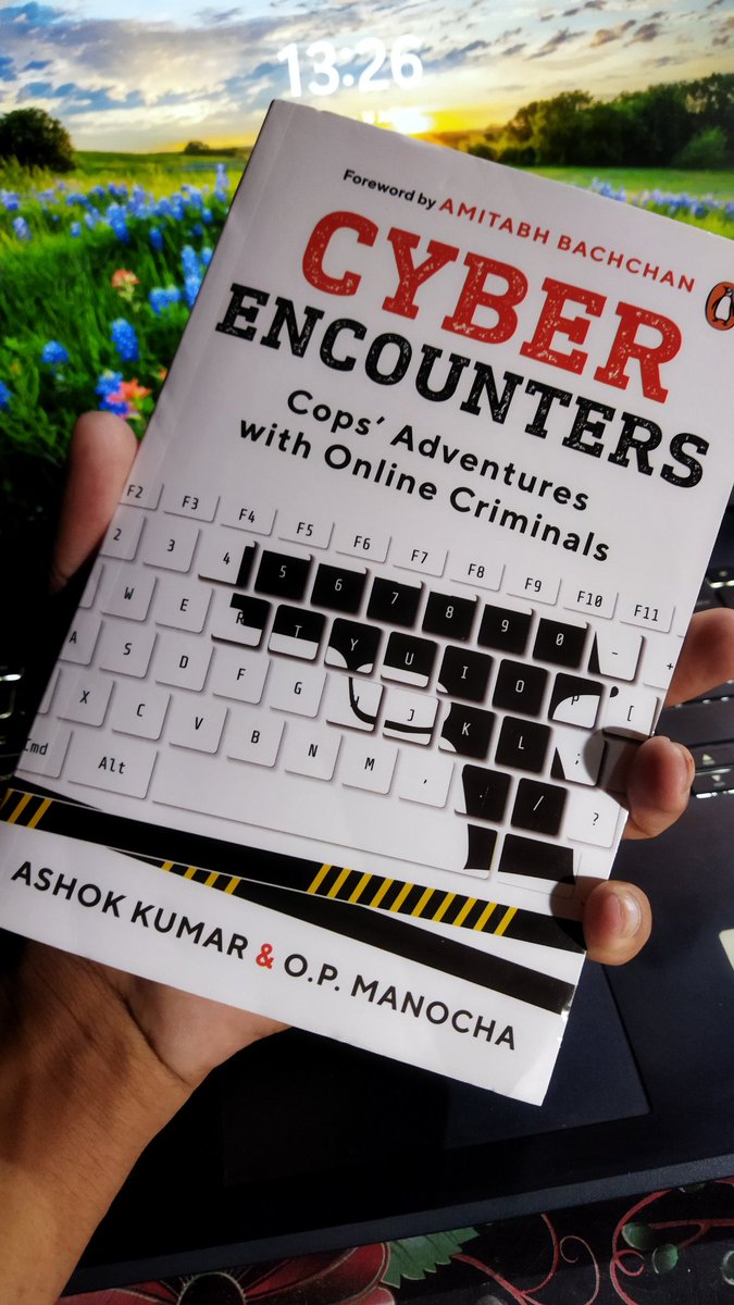 AmitKum05515724's tweet photo. Got my copy of #CyberEncounters by @AshokKumar_IPS and O. P. Manocha (DRDO) - Looking forward to it. 🙏🙏 https://t.co/GUwN7KXfL7