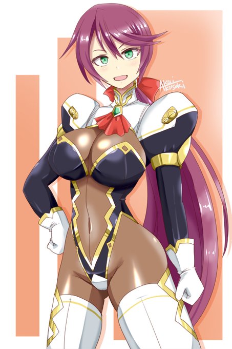 「──問題ない、任せて貰おうか」
誇り高き隊長ちゃん(仮) むかーし描いたえちパイスーが何か支部でブクマられてたので、勢いでリファインしてみた 