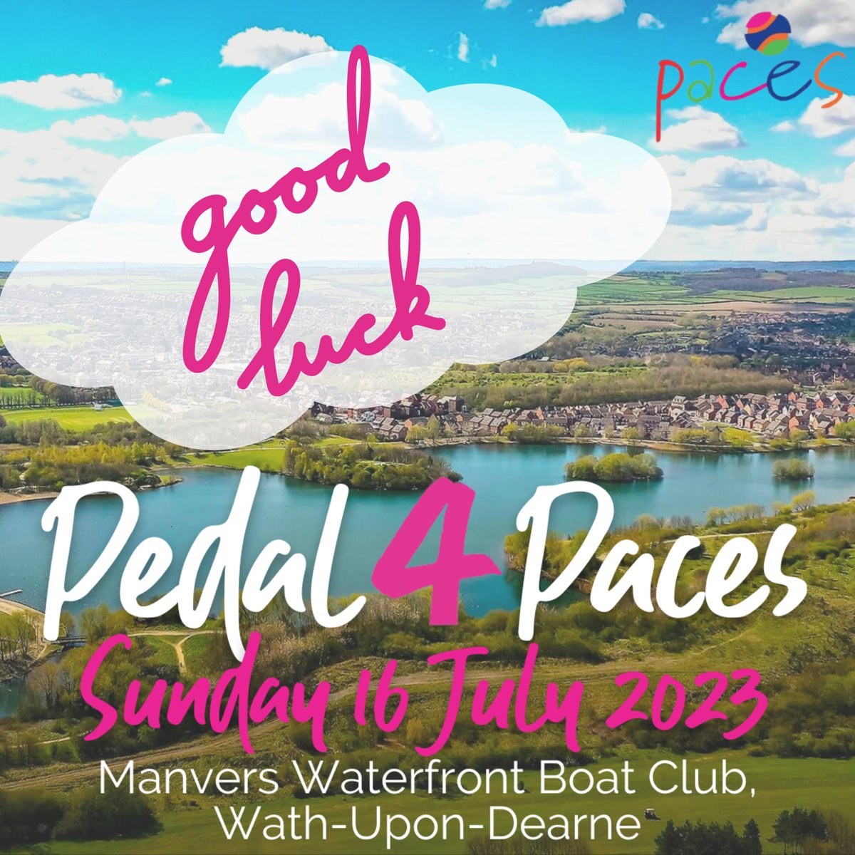 A HUGE good luck to our 84 cycling enthusiasts as they take part in our inaugural Pedal 4 Paces event today at Manvers 🚴‍♂️🚴‍♀️

Thank you to our amazing sponsors @WestfieldHealth and @actus_insurance and to #TeamManvers for your support today 🙌

#TeamPaces #Pedal4Paces #Cycling