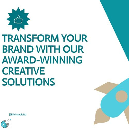 ElixirStudioltd's tweet image. #BrandRevolution #StandOutSolutions #CreativeAgencyUK #TransformYourBrand #MemorableImpressions #VisualAppeal #BrandDifferentiation #CaptureAttention #CreativeSuccess #OneStopCreativeShop