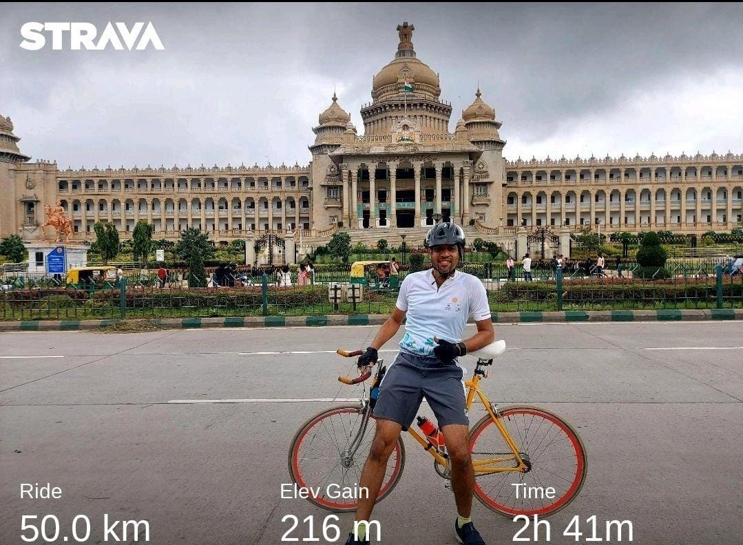 ParimalRd's tweet image. Sunday morning Fifty #Fixie Ride and NFC Pure filter kaapi
@Runningrathod26 @suneelkoyi @ameya91 @akhaware @chirunningindia @sznigam @sandeepvarma15 @pgodhani @runkarthikrun @moovendhan_a @nithinnithu_m @runner_anir