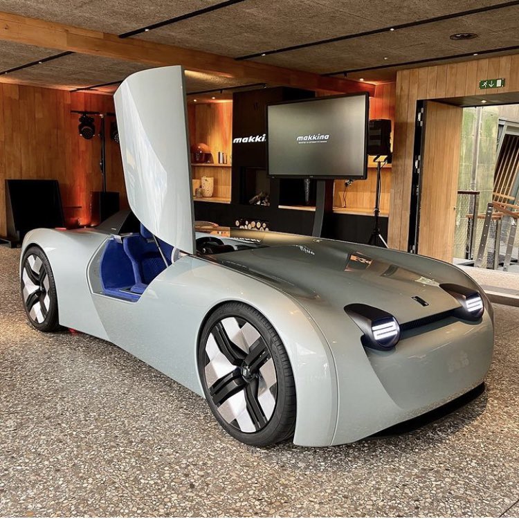 In case you missed it, a new Triumph was revealed this week.

The futuristic TR25 concept is a carbon-bodied, single-seat roadster based on a BMW i3S. 

Read Tim Pitt’s story (and please give us a follow) on the Ti Instagram: instagram.com/p/CupSnqnIuKu/…