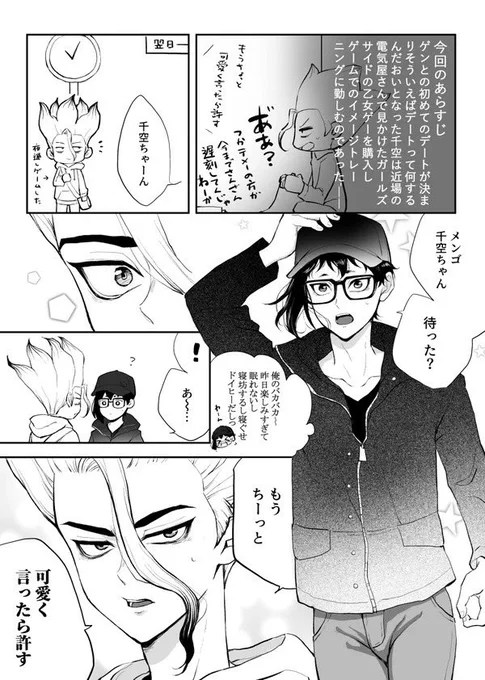 千kちゃんが乙女ゲーで恋愛を学ぶ系の千ゲ再掲 
