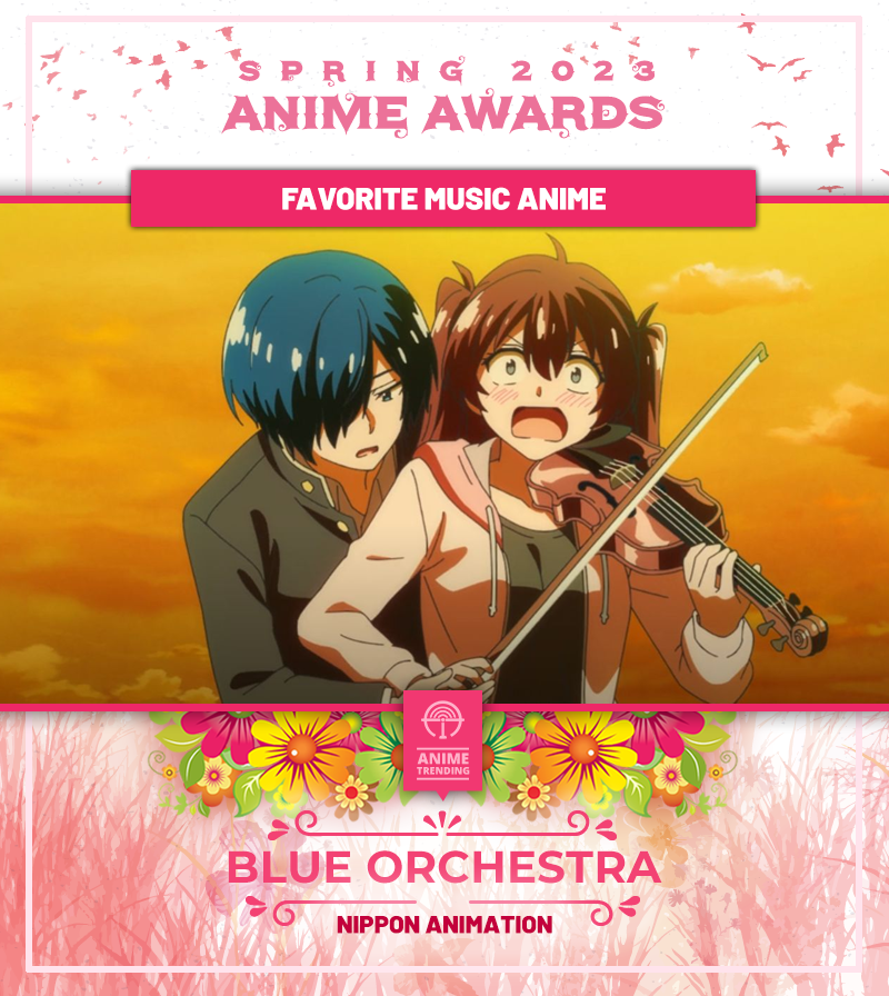 Anime Trending on Twitter  Spring 2023 Anime Awards  Favorite Music  Anime Blue Orchestra httpstcox1YC3iPU3o  X