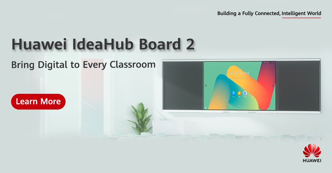 Huawei__KSA's tweet image. Inspire collaboration, foster creativity, &amp;amp; enhance critical thinking skills with HUAWEI #Ideahub Board 2. It&apos;s time to revolutionize education for the digital era! 💡💻 #IdeahubBoard2 #SmartClassroom bit.ly/IdeaHubBoard2t…