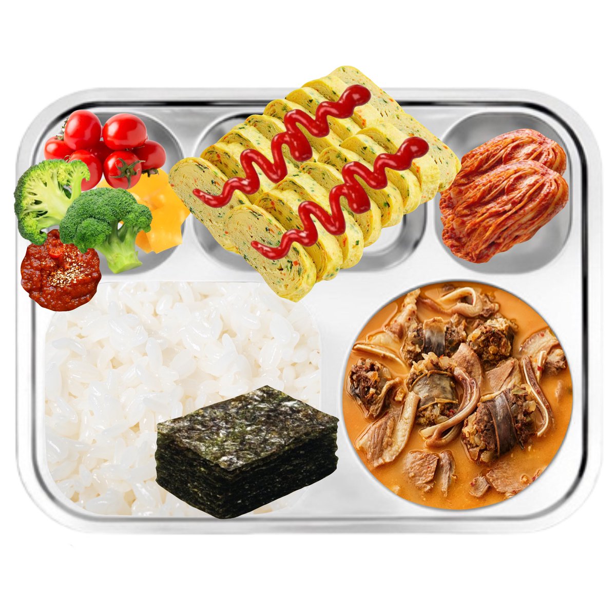 230716 (일) 석식 🌕

밥
얼큰순댓국
조미김
계란말이
모듬야채&amp;쌈장
배추김치

세준아 맛있게 먹어 🍓❤️

#임세준 #세준 #sejun