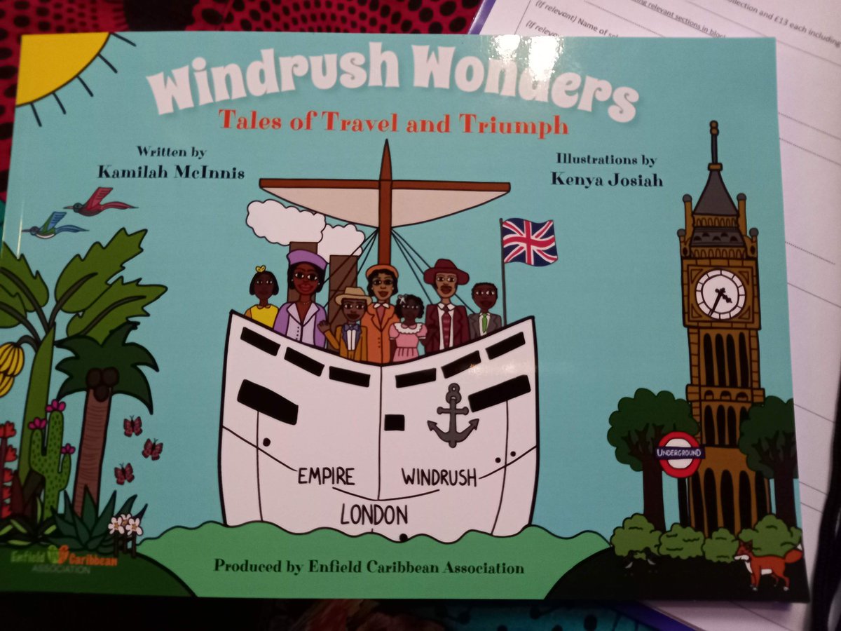 After a successful launch, our new book for children - 'Windrush Wonders' is selling well. Order your copy now! enfieldcaribbeanassoc.org.uk/events/windrus…
