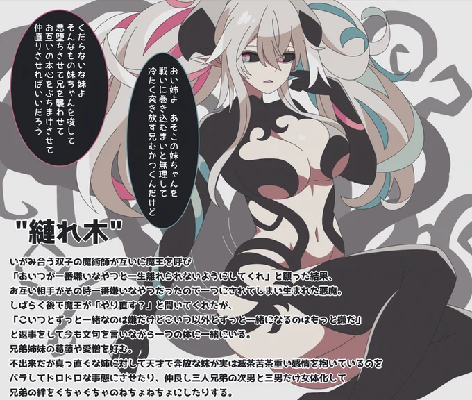 性癖をぶち込んだ悪魔