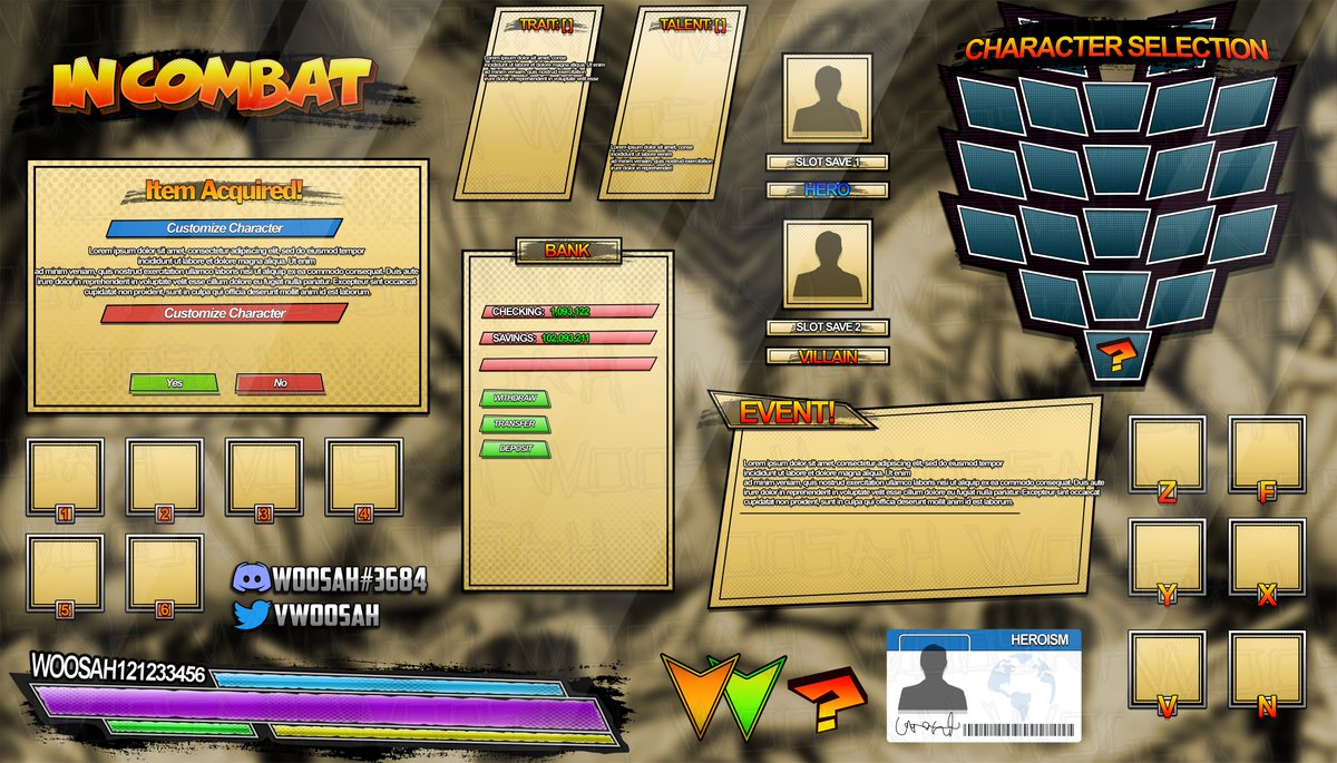 Full My Hero Academia Inspired UI Kit!!1!

Commissions : Open  
Discord: woosahs  
Only Discord ID: 528790954694410241    

#Lookism #AshuraAwakened #Roblox #RobloxDev #OB #RobloxStudio #Baki #Anime #Development #RobloxUI #GUI #TokyoRevengers #TR #Medieval #Art

queen woosah