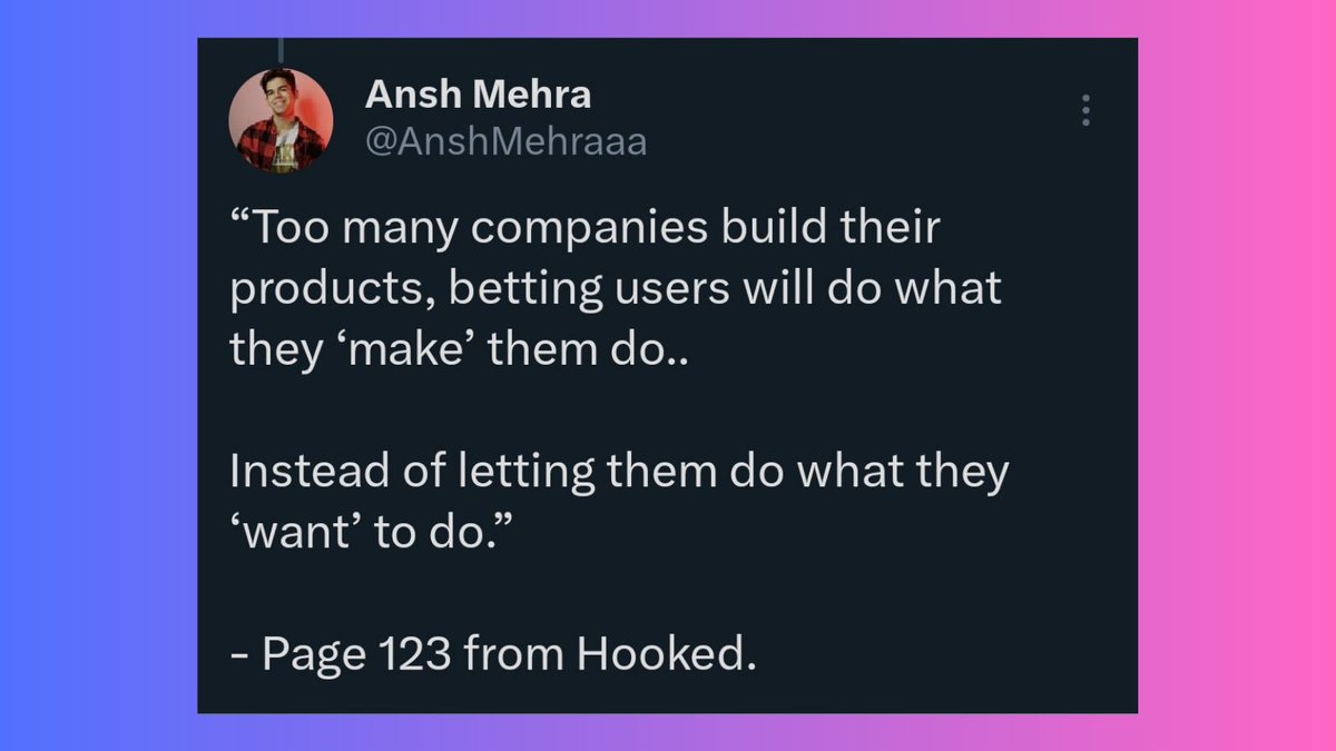 SandeepKD_js's tweet image. UX filtered gyaan by @AnshMehraaa  brother.