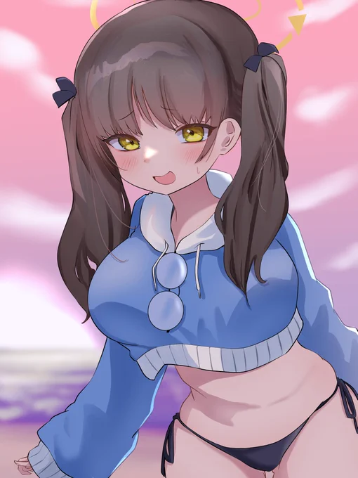 モエ #ブルアカ