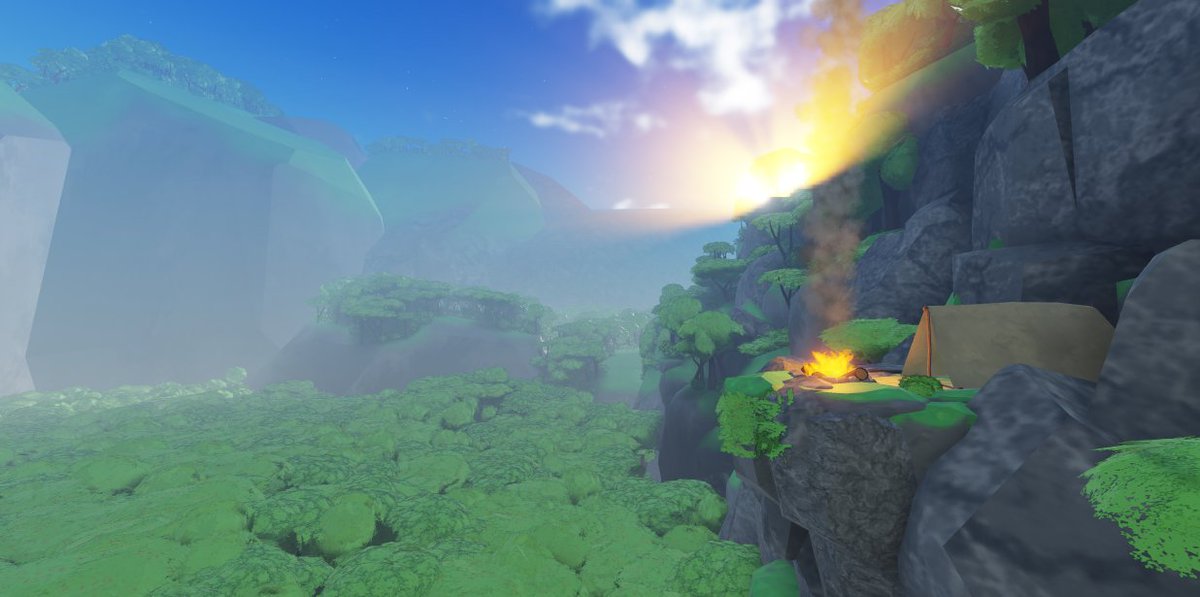applelapple3's tweet photo. I changed the cliff, looks better in my opinion

#RobloxDev #RobloxDevs #robloxstudio https://t.co/UCQ9SXY3vk