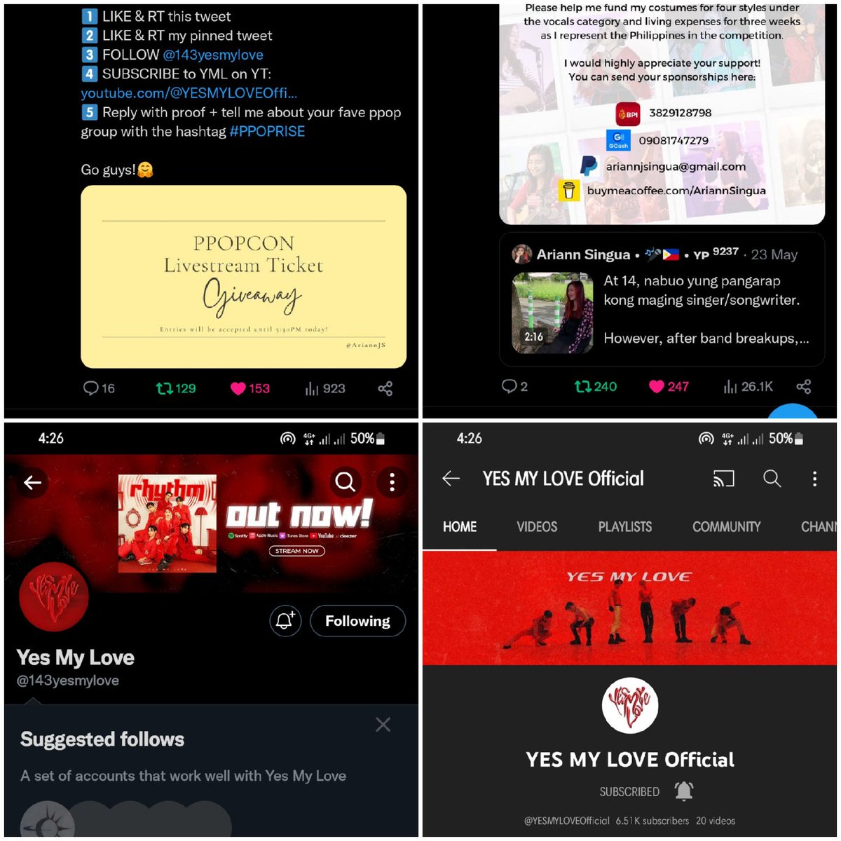 BasangSISIW001's tweet photo. @AriannJS @143yesmylove My favorite Ppop group is SB19. I love their music and I love them chaaar. Sb19 always made my day just by listening to their music. They are one of my inspiration to achieve my dreams. Thir characters are top tier, their humble and God fairing. Sana mapili💖

#PPOPRISE https://t.co/kUhYujNjUi