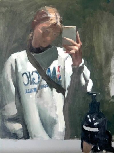 franch_laura's tweet photo. Hoy os voy a hablar de un pintor estadounidense muy interesante, Mark Tennant (Baltimore, 1950). Sus pinturas, de pincelada ágil y ancha, como inacabada, son modernas instantáneas de vida que se mueven entre el minimalismo y el realismo. 

👇🏻Abro hilo. https://t.co/zL0zKyTHS2