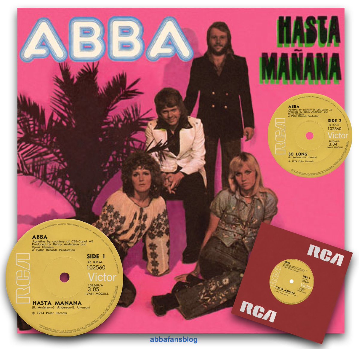 On this day in 1976 the @ABBA single “Hasta Manana” entered the charts in New Zealand where it reached number 9
#Abba #NewZealand #HastManana 
https://t.co/5W4U8N6iu1 https://t.co/c1MvtmByvP
