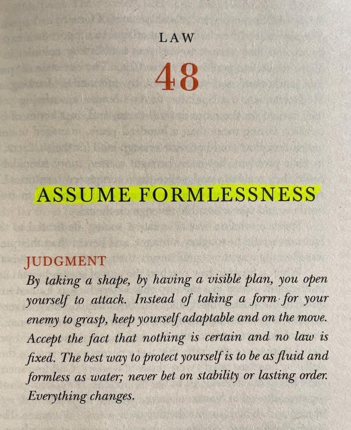 The 48 Laws of Power, Robert Greene, Law 8