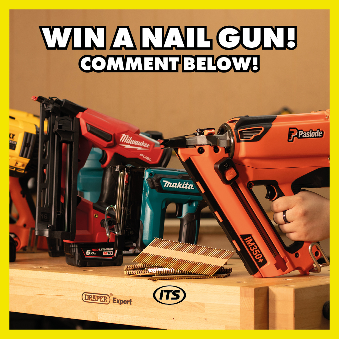 its.co.uk on Twitter "We're giving away a FREE Nail Gun! 🤯 To Enter Like this tweet! Comment