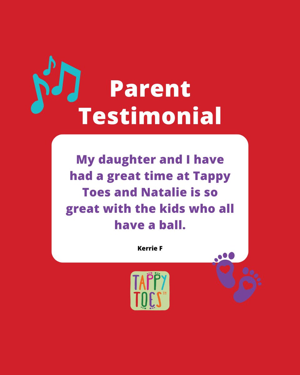Our Tappy Toes teachers make sure that everyone is having lots of fun week in, week out at our classes.

Available from 6 months to school age, find a class near you at tappytoes.com

#funwithkids #kidsactivites #childdevelopment #keepingkidsbusy #toddlerlife #tappytoes
