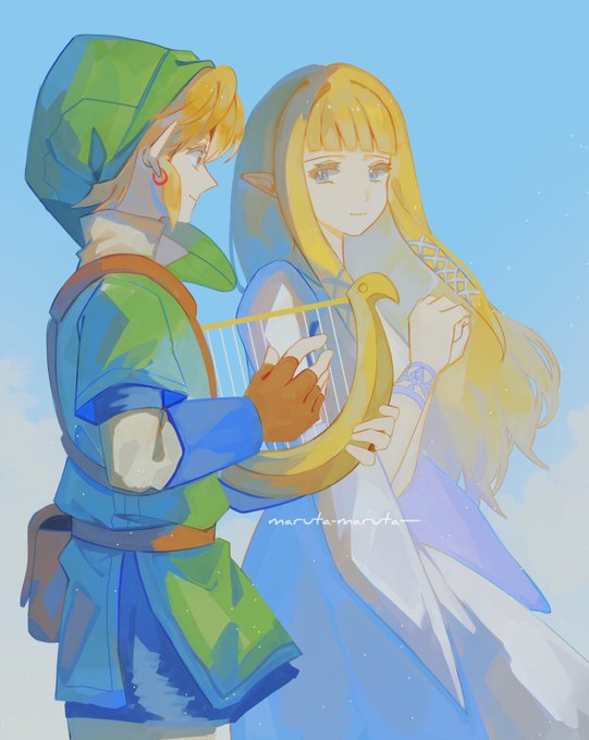 「link holding」Fan Art(Latest)｜4pages