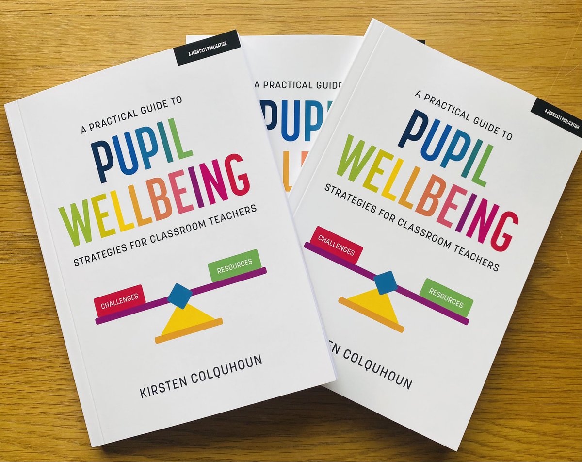 📕📣‼️🚨‼️📣📕 Want to win one of three copies of my new book, A Practical Guide To Pupil Wellbeing? Retweet this tweet Winner announced Sunday 23 July @ 9pm
