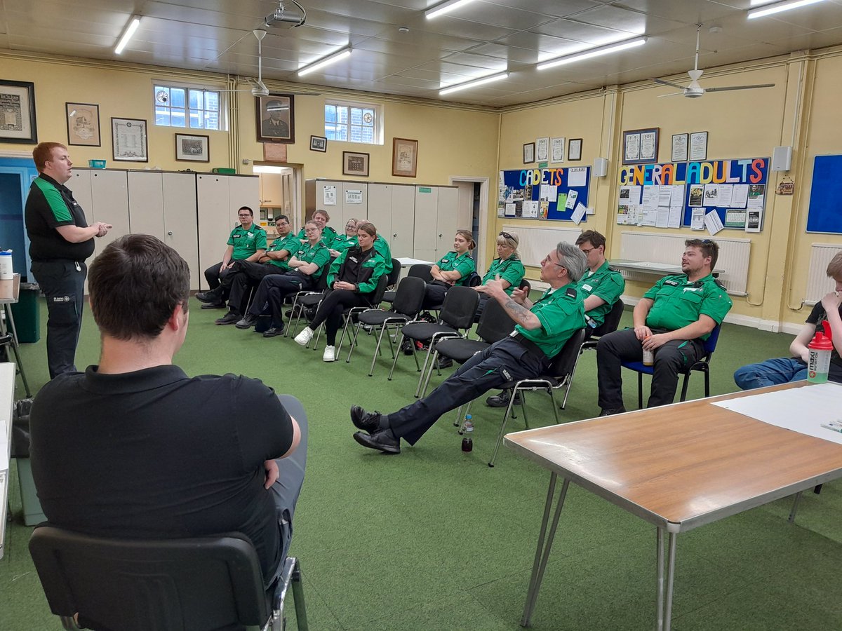 Essential Education for FA and AFA's today. Brushing up on our communication skills and hands on CPR practice #Training
