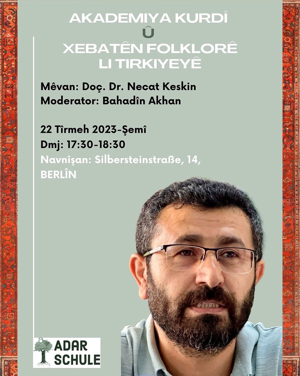 #Necatikeskin #kurdî #folklor #adarschule