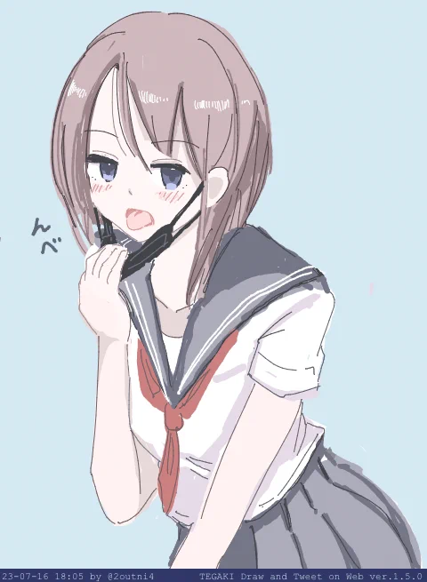 今日も1日  #tegaki_dt