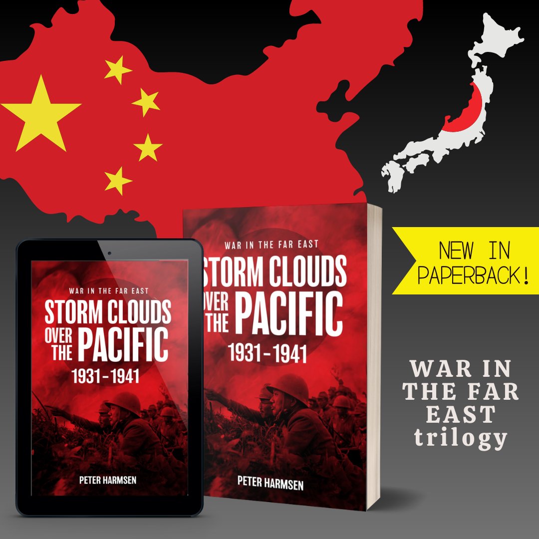NEW IN PB! bit.ly/44NxZ3k Peter Harmsen demonstrates how Japan and China's ancient enmity grew in the late nineteenth and early twentieth centuries leading to increased tensions in the 1930s which exploded into conflict in 1937. #pacificwar #militaryhistory #PearlHarbor