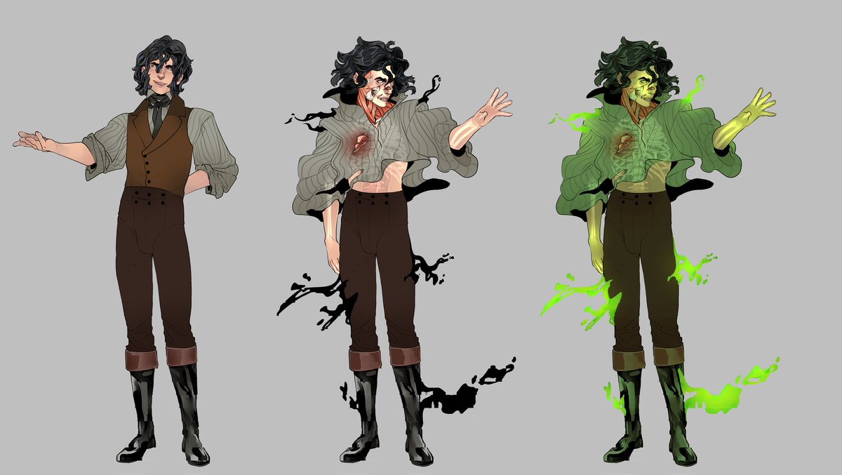 Looking for work as an entry level character designer! My email is portaltohades@gmail.com ! 🧭💙