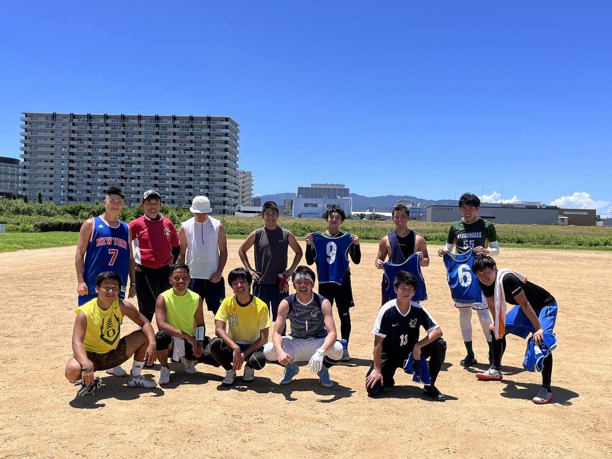 hydrangeas9's tweet image. 活動報告✑᠁
20230717

@RISE20003 さん@altair_touchft さん@Grooving18 さんと合同練習でした！ありがとうございました！

賑やかで楽しい1日でした。
またやりましょうね。
来週は逆瀬川にて練習です！

#タッチフット
#タッチフットボール
#アメフト
#フラッグフット
#猪名川