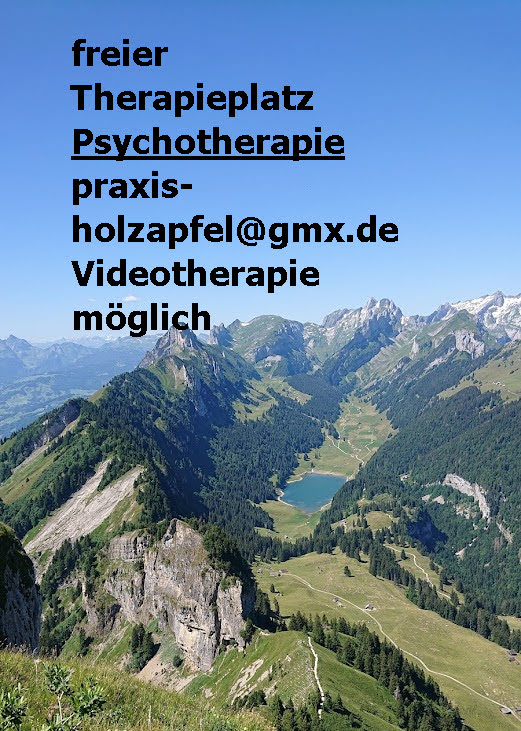 #Psychotherapie ohne monatelange #Wartezeit, nach einmaliger persönlicher Diagnostik auch als #Videotherapie durchführbar für #PKV / SZ / #Beamte
#Psychotherapieplatz
#Münsingen
#SchwäbischeAlb
#DrHolzapfel
