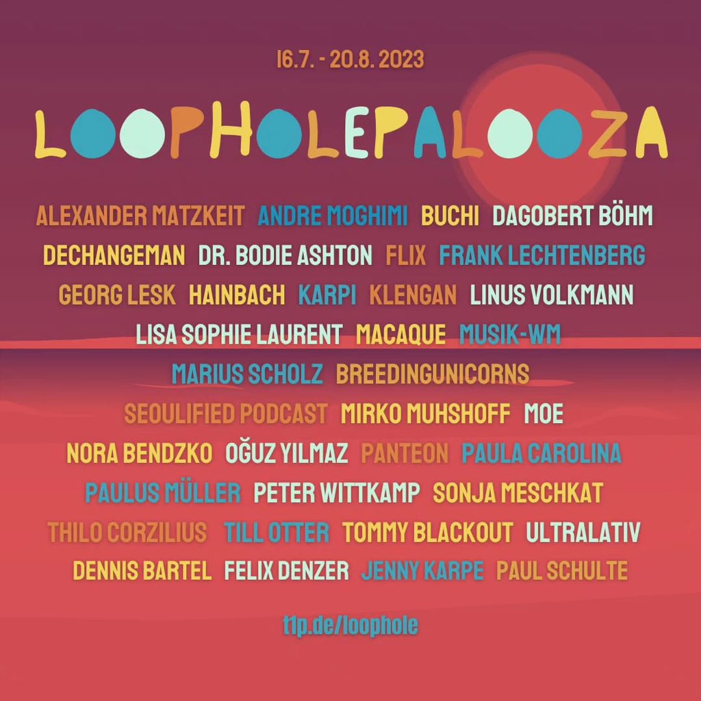 Bei Radio Loophole feiern wir jetzt die größte Sommer-Sause mit über 30 Gästen. Danke an alle fürs Mitmachen und VIEL SPAẞ BEIM HÖREN! 🌴🌞

🎧 open.spotify.com/episode/0j265A…