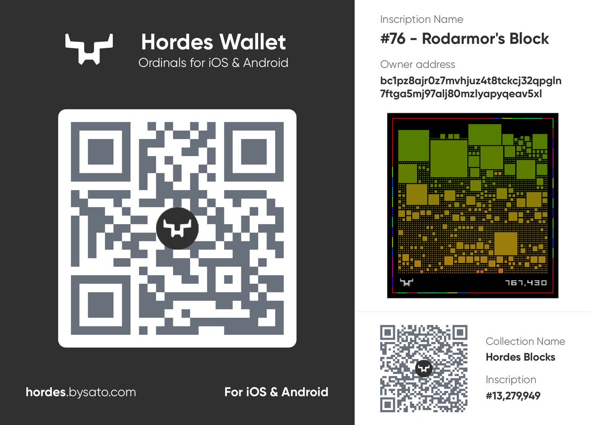 geoffrays's tweet image. 🪨 Passionate about #Bitcoin ordinals just like me? My top pick? Definitely this one: hordes.bysato.com/inscription/5a… What&apos;s yours? @Hordes_Wallet