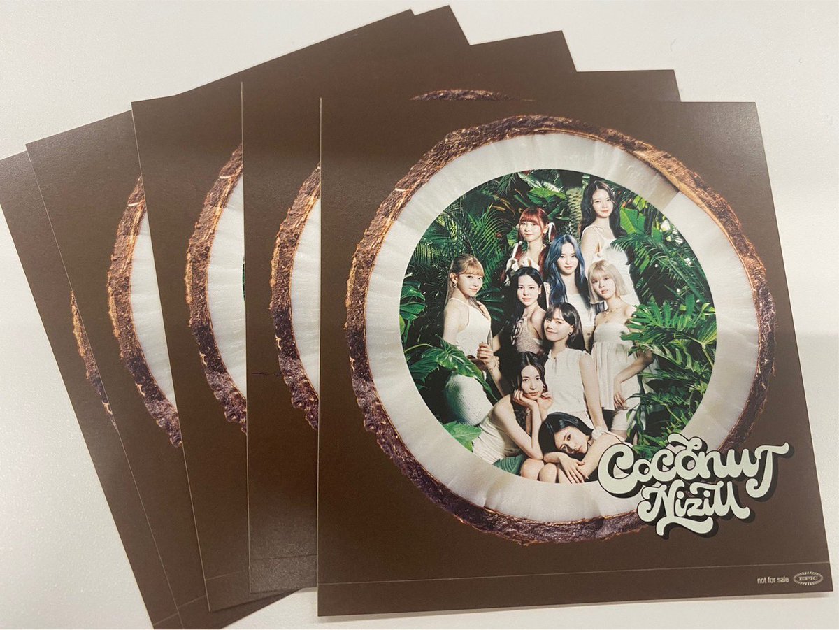 今週もプレゼント🎁があります！
7/19リリース #NiziU  のニューAL「#COCONUT」のオリジナルステッカーを4名様にプレゼント！ご希望の方はこのアカウントをフォロー、そしてこのツイートをリツイート🔁！

🥥🥥🥥🥥🥥🥥🥥🥥🥥🥥🥥🥥

#みゅじろく #radiko