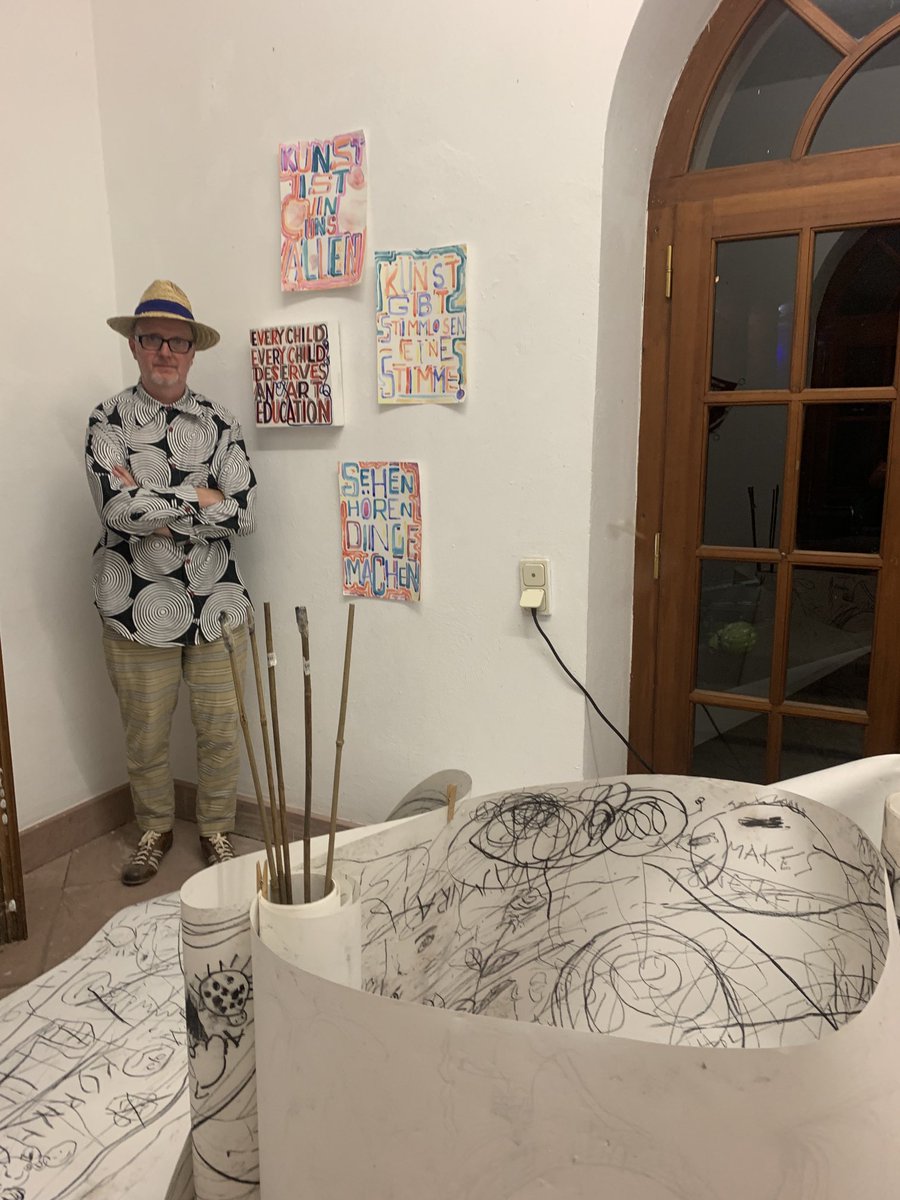 BobandRoberta's tweet photo. This weekend why not visit #thamesmeadcodex @tate #RAsummer #royalacademysummerexhibition #contitutionofthearts Garmen Ryan archive @newartgallery Interview @AmgueddfaCymru A message for you @körnhausen ? Do remove all plugs before leaving home https://t.co/r4YCxX9AdW