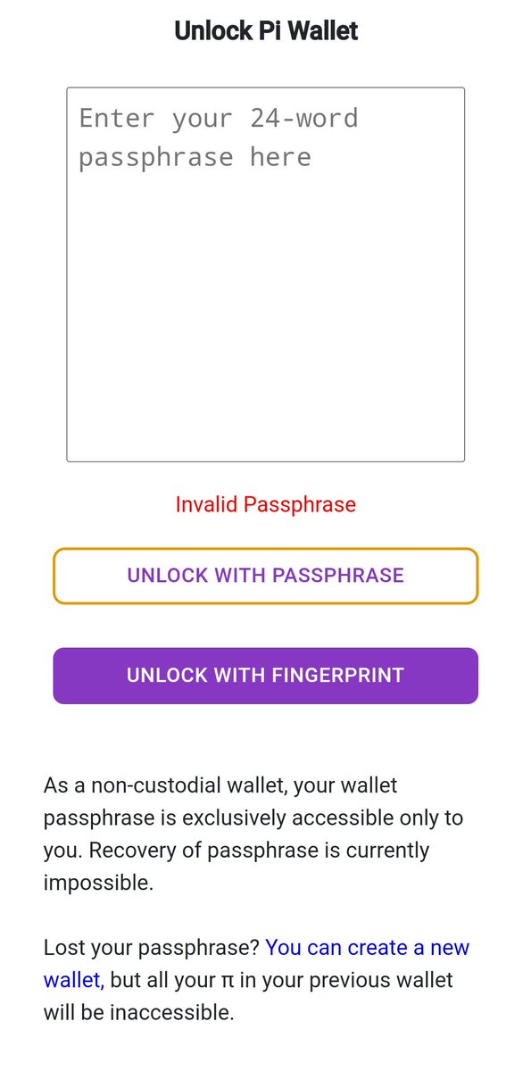 Omprakashmegh1's tweet image. I am forgot my pi wallat passphrase my fingers is not work 
Please help
@PiCoreTeam @PiNewsMedia