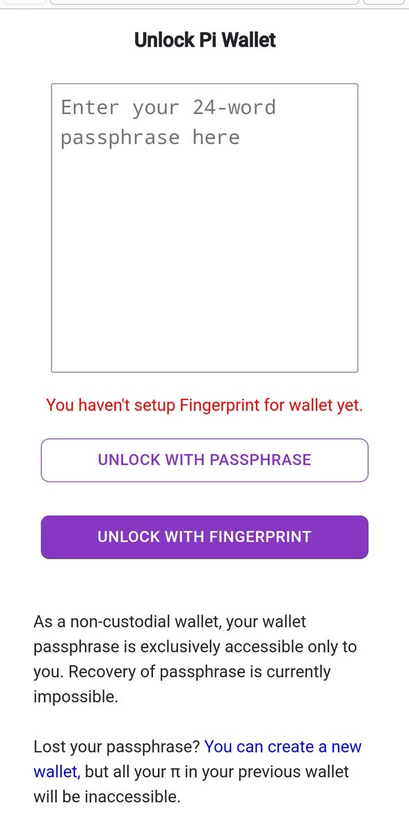 Omprakashmegh1's tweet image. I am forgot my pi wallat passphrase my fingers is not work 
Please help
@PiCoreTeam @PiNewsMedia