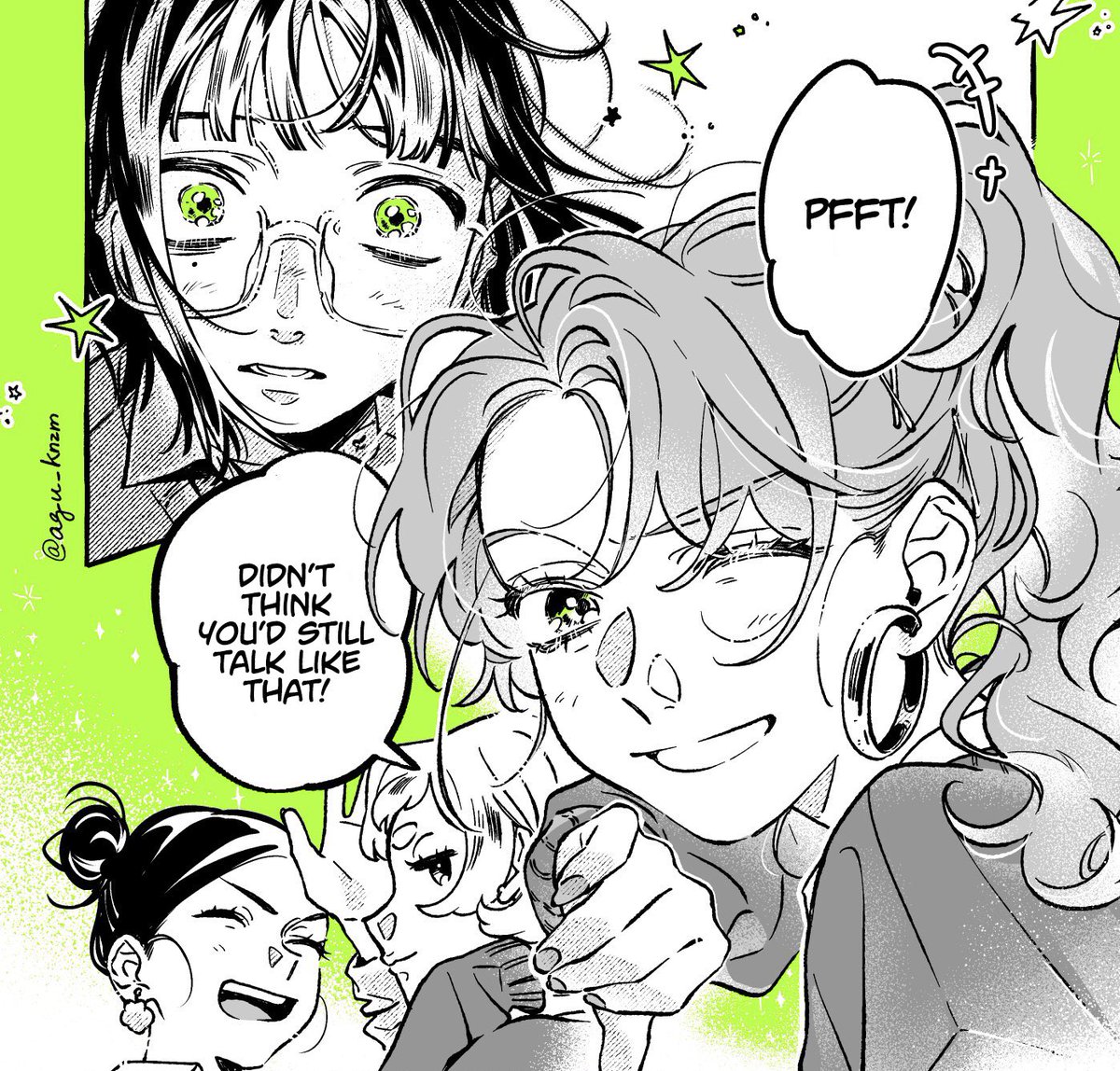 SoulMagicYS's tweet photo. Aya has levelled up and is now only sometimes a useless lesbian👩❤️👩🤭🤭
I relate a lot to the poor introvert Mitsuki in this weeks “The Guy She Was Interested in Wasn't a Guy At All”, but thankfully her future wife Aya came to her rescue🥹🥰
#yuri #yurimanga #TeamMitsuki #TeamAya https://t.co/GQ86ZISowu